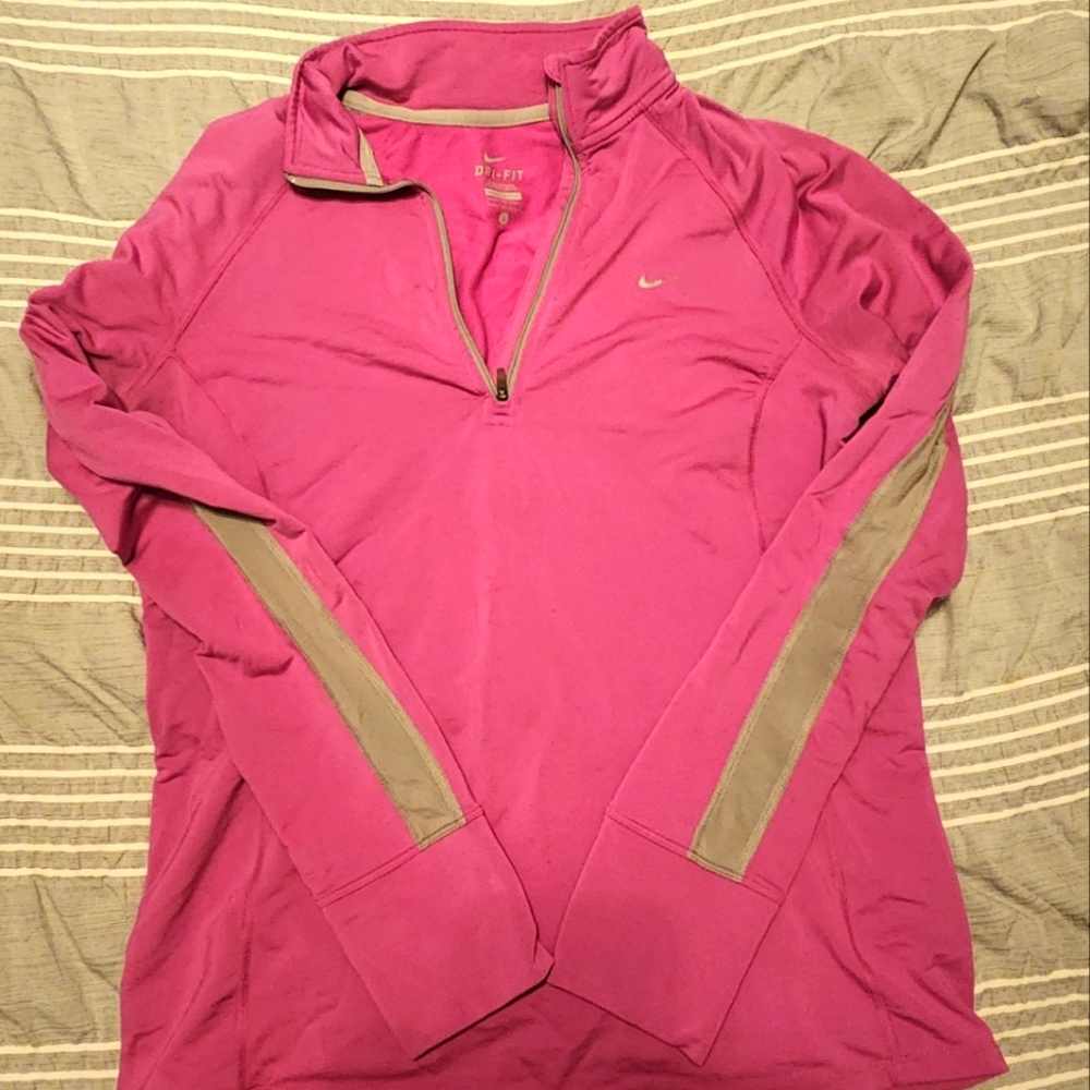1/4 zip longsleeve dri fit top